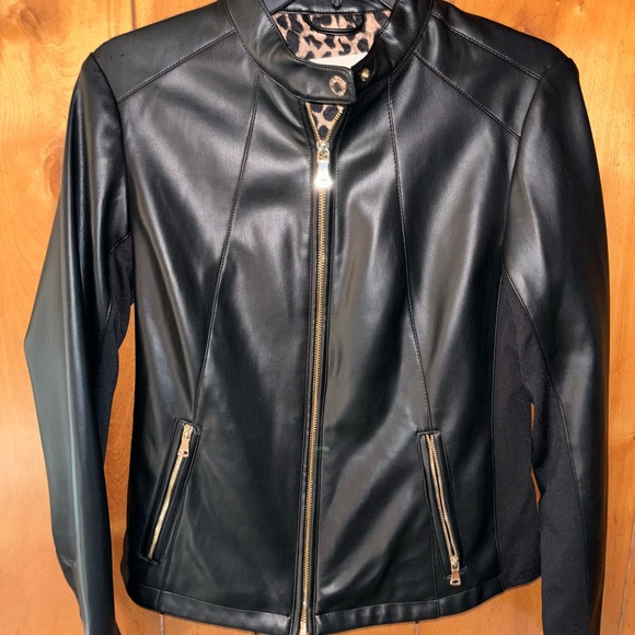 Calvin Klein Jackets & Blazers - NWOT CALVIN KLEIN FAUX LEATHER JACKET